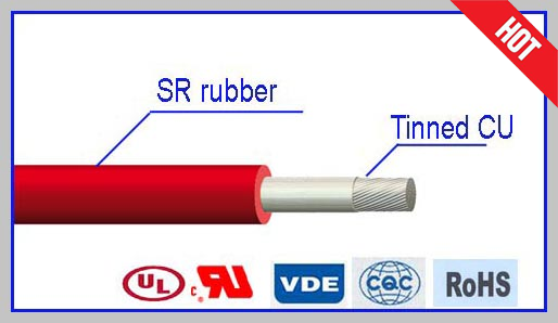 AWM3135 Heat Resistant Silicone Rubber Wire